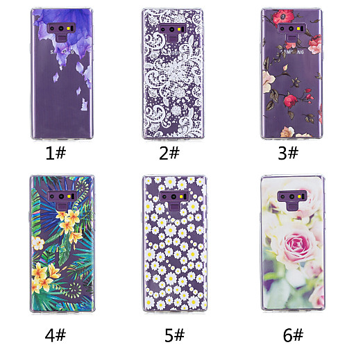 Case For Samsung Galaxy Note 9 / Note 8 Pattern Back Cover Flower Soft TPU for Note 9 / Note 8
Case For Samsung Galaxy Note 9 / Note 8 Pattern Back Cover Flower Soft TPU for Note 9 / Note 8