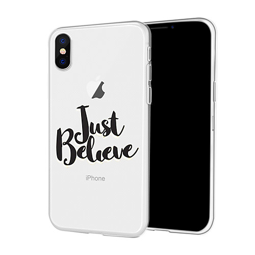 Case For Apple iPhone XS / iPhone XR / iPhone XS Max Pattern Back Cover Word / Phrase Soft TPU
Case For Apple iPhone XS / iPhone XR / iPhone XS Max Pattern Back Cover Word / Phrase Soft TPU