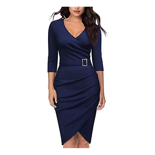 Women's Wine Red Dress Basic Daily WorkWear Bodycon Sheath V Neck S M / Cotton
Women's Wine Red Dress Basic Daily WorkWear Bodycon Sheath V Neck S M / Cotton