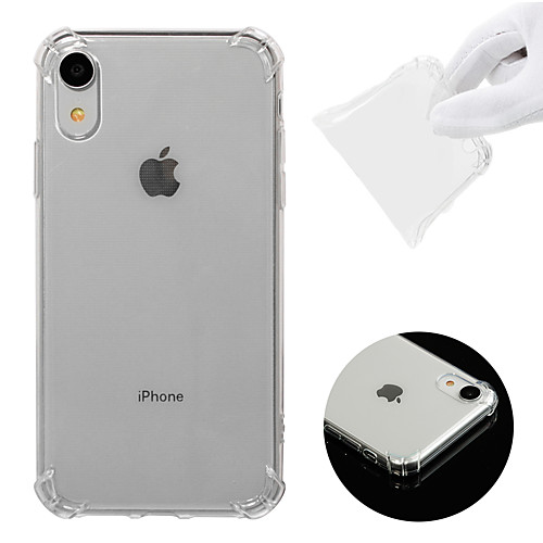 Кейс для Назначение Apple iPhone XR Защита от удара / Прозрачный Кейс на заднюю панель Однотонный Мягкий ТПУ для iPhone XR
Кейс для Назначение Apple iPhone XR Защита от удара / Прозрачный Кейс на заднюю панель Однотонный Мягкий ТПУ для iPhone XR