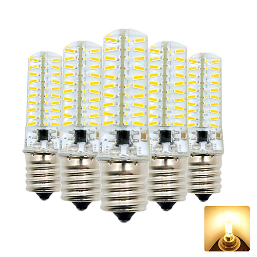 5 шт. 4 W 300-400 lm E17 LED лампы типа Корн T 80 Светодиодные бусины SMD 4014 обожаемый Тёплый белый / Холодный белый 220-240 V
5 шт. 4 W 300-400 lm E17 LED лампы типа Корн T 80 Светодиодные бусины SMD 4014 обожаемый Тёплый белый / Холодный белый 220-240 V