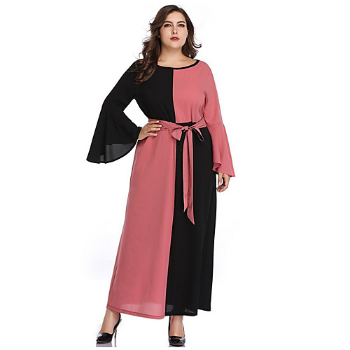Women's Daily Maxi Sheath Dress - Color Block Bow V Neck Pink XXXL XXXXL XXXXXL / Sexy
Women's Daily Maxi Sheath Dress - Color Block Bow V Neck Pink XXXL XXXXL XXXXXL / Sexy