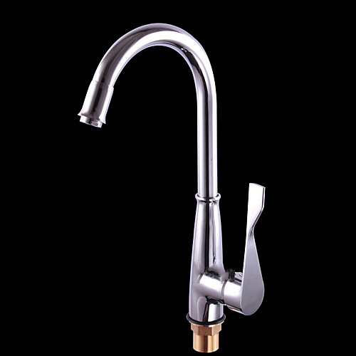 Kitchen faucet - Single Handle One Hole Electroplated Standard Spout Free Standing Ordinary Kitchen Taps
Kitchen faucet - Single Handle One Hole Electroplated Standard Spout Free Standing Ordinary Kitchen Taps