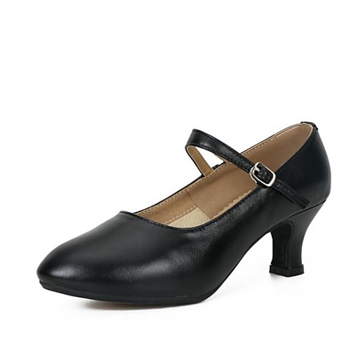 Women's Dance Shoes Leather Modern Shoes Heel Cuban Heel Customizable Black / Dark Red / Performance / Practice
Women's Dance Shoes Leather Modern Shoes Heel Cuban Heel Customizable Black / Dark Red / Performance / Practice