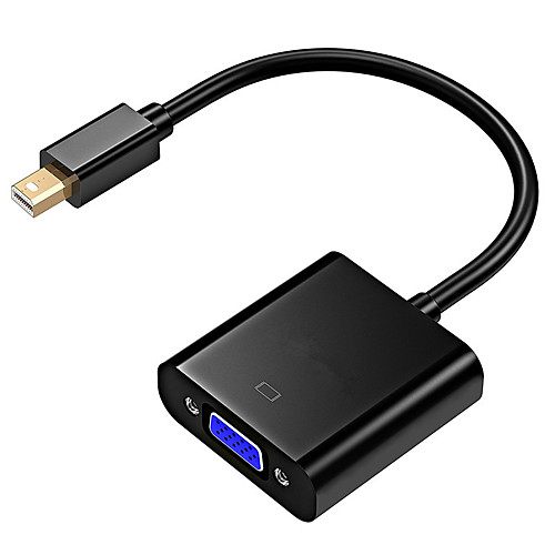 Mini Displayport Кабель-переходник, Mini Displayport к VGA Кабель-переходник Male - Female 1080P Короткий (менее 20 см)
Mini Displayport Кабель-переходник, Mini Displayport к VGA Кабель-переходник Male - Female 1080P Короткий (менее 20 см)