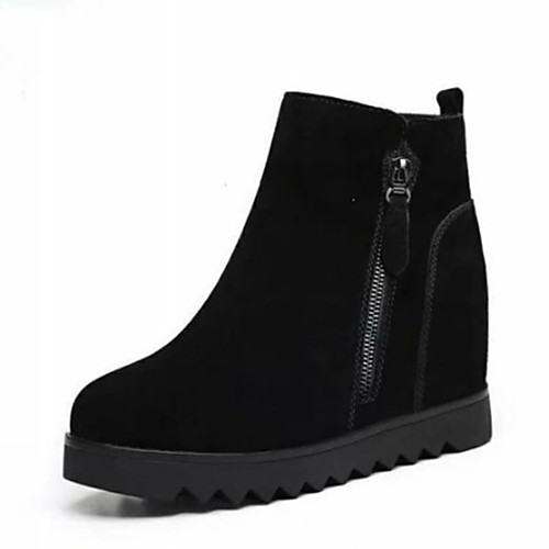 Women's PU(Polyurethane) Winter Minimalism Boots Hidden Heel Booties / Ankle Boots Black / Red
Women's PU(Polyurethane) Winter Minimalism Boots Hidden Heel Booties / Ankle Boots Black / Red