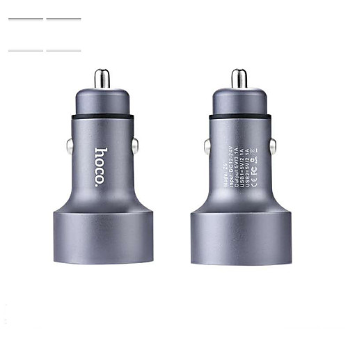 HOCO Автомобильное зарядное устройство Зарядное устройство USB USB Несколько разъемов / Нормальная 2 USB порта 2.1 A DC 12V-24V для S9 / S9 Plus / S8 Plus
HOCO Автомобильное зарядное устройство Зарядное устройство USB USB Несколько разъемов / Нормальная 2 USB порта 2.1 A DC 12V-24V для S9 / S9 Plus / S8 Plus