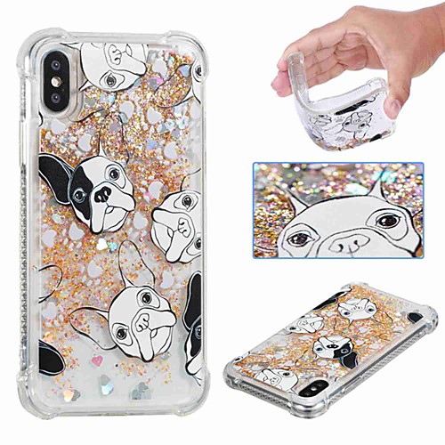 Case For Apple iPhone XR / iPhone XS Max Shockproof / Flowing Liquid / Transparent Back Cover Dog / Glitter Shine Soft TPU for iPhone XS / iPhone XR / iPhone XS Max
Case For Apple iPhone XR / iPhone XS Max Shockproof / Flowing Liquid / Transparent Back Cover Dog / Glitter Shine Soft TPU for iPhone XS / iPhone XR / iPhone XS Max