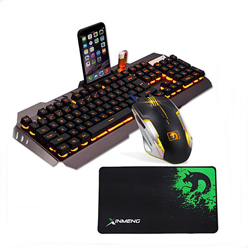 LITBest G3 USB Проводной Мышь Клавиатура Комбо Градиент цвета / Подсветка Игровые клавиатуры Светящийся Gaming Mouse / Эргономичная мышь 2400 dpi
LITBest G3 USB Проводной Мышь Клавиатура Комбо Градиент цвета / Подсветка Игровые клавиатуры Светящийся Gaming Mouse / Эргономичная мышь 2400 dpi