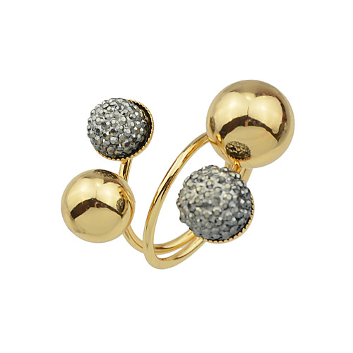 Women's Statement Ring 1pc Gold Alloy Round Stylish Hip-Hop Daily Date Jewelry Frosted Ball Ball Cool
Women's Statement Ring 1pc Gold Alloy Round Stylish Hip-Hop Daily Date Jewelry Frosted Ball Ball Cool