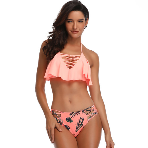 Normal Nylon Swimwear & Bikinis Touch of Sensation Floral Daily Wear Bowknot
Normal Nylon Swimwear & Bikinis Touch of Sensation Floral Daily Wear Bowknot