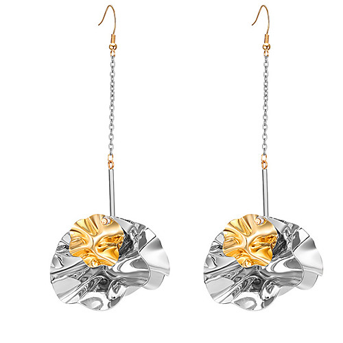 Жен. Классический Серьги-слезки Серьги Стиль Простой Бижутерия Золотой / Серебряный Назначение Для улицы 1 пара 
Жен. Классический Серьги-слезки Серьги Стиль Простой Бижутерия Золотой / Серебряный Назначение Для улицы 1 пара