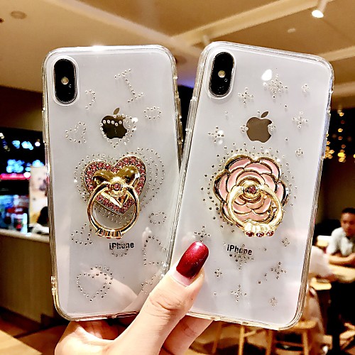 Кейс для Назначение Apple iPhone XS Max / iPhone 6 Защита от удара / со стендом Кейс на заднюю панель Сияние и блеск Мягкий силикагель для iPhone XS / iPhone XR / iPhone XS Max
Кейс для Назначение Apple iPhone XS Max / iPhone 6 Защита от удара / со стендом Кейс на заднюю панель Сияние и блеск Мягкий силикагель для iPhone XS / iPhone XR / iPhone XS Max