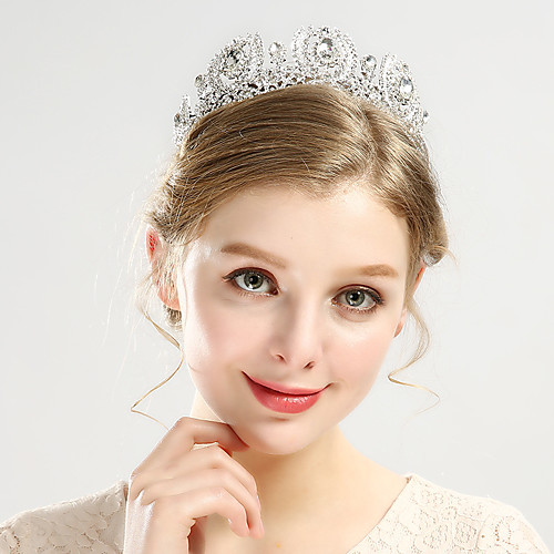Alloy Tiaras with Crystals 1 Piece Wedding / Special Occasion Headpiece
Alloy Tiaras with Crystals 1 Piece Wedding / Special Occasion Headpiece