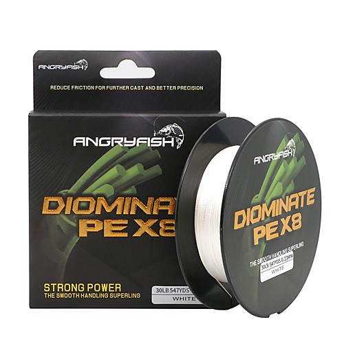 

PE Braided Line / Dyneema / Superline Fishing Line 500M / 550 Yards 80LB 70LB 60LB 0.15-0.55 mm Sea Fishing Bait Casting Jigging Fishing / Freshwater Fishing / 50LB / 45LB / 40LB / 35LB