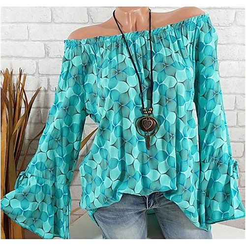 2019 New Arrival T-shirts Women's Plus Size T-shirt - Floral Print Off Shoulder Camisas Mujer Chemise Femme Pink XXXL
2019 New Arrival T-shirts Women's Plus Size T-shirt - Floral Print Off Shoulder Camisas Mujer Chemise Femme Pink XXXL