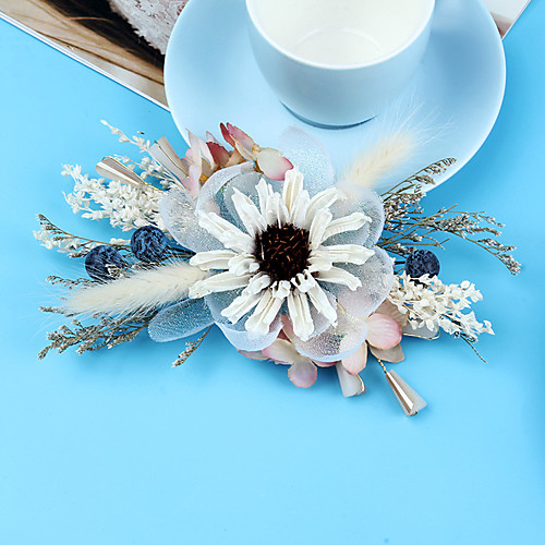 Other Material Hair Accessory with Ruffle 1 Piece Wedding / Party / Evening Headpiece
Other Material Hair Accessory with Ruffle 1 Piece Wedding / Party / Evening Headpiece
