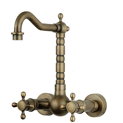 Kitchen faucet - Two Handles Two Holes Brushed Steel Standard Spout Ordinary Kitchen Taps
Kitchen faucet - Two Handles Two Holes Brushed Steel Standard Spout Ordinary Kitchen Taps
