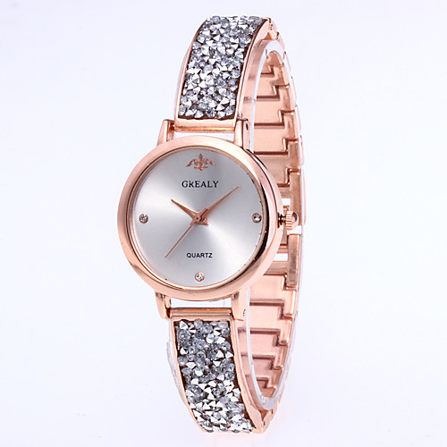 Women's Luxury Watches Quartz Watches Luxury Fashion Black Silver Gold Alloy Chinese Quartz Black Silver Rose Gold Water Resistant / Waterproof New Design Casual Watch 30 m 1 pc Analog
Women's Luxury Watches Quartz Watches Luxury Fashion Black Silver Gold Alloy Chinese Quartz Black Silver Rose Gold Water Resistant / Waterproof New Design Casual Watch 30 m 1 pc Analog