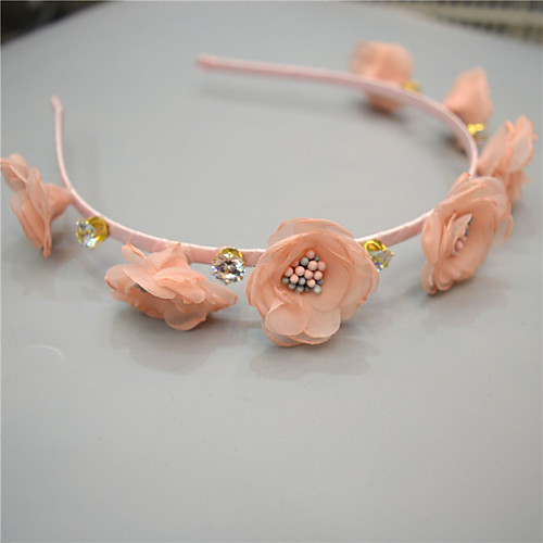 Pearl / Fabrics / Alloy Headbands with Flower 1 Piece Special Occasion / Daily Wear Headpiece
Pearl / Fabrics / Alloy Headbands with Flower 1 Piece Special Occasion / Daily Wear Headpiece