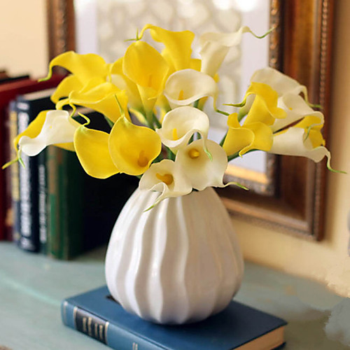 Artificial Flowers 10 Branch Classic European Simple Style Calla Lily Tabletop Flower
Artificial Flowers 10 Branch Classic European Simple Style Calla Lily Tabletop Flower