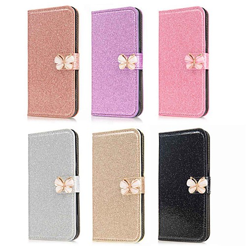 Case For Samsung Galaxy S9 Plus / S8 Plus Wallet / Card Holder / Rhinestone Full Body Cases Solid Colored / Butterfly / Glitter Shine Hard PU Leather for S9 / S9 Plus / S8 Plus
Case For Samsung Galaxy S9 Plus / S8 Plus Wallet / Card Holder / Rhinestone Full Body Cases Solid Colored / Butterfly / Glitter Shine Hard PU Leather for S9 / S9 Plus / S8 Plus