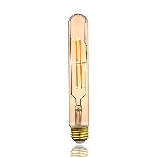 GMY 1шт 3.5 W 300 lm E26 / E27 LED лампы накаливания T10L 4 Светодиодные бусины COB Декоративная Тёплый белый 120 V / FCC
GMY 1шт 3.5 W 300 lm E26 / E27 LED лампы накаливания T10L 4 Светодиодные бусины COB Декоративная Тёплый белый 120 V / FCC