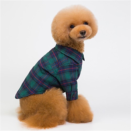 Dogs Shirt Dog Clothes Plaid / Check Red Blue Rayon / Polyester Costume For Spring & Fall Summer Unisex Spots & Checks Leisure
Dogs Shirt Dog Clothes Plaid / Check Red Blue Rayon / Polyester Costume For Spring & Fall Summer Unisex Spots & Checks Leisure