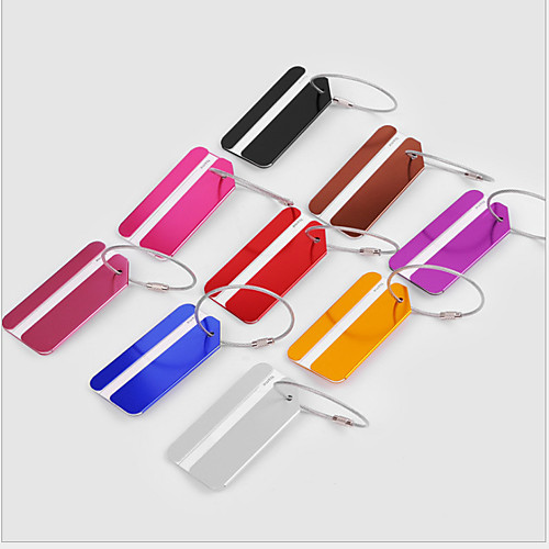 Luggage Tag Portable Luggage Accessory Aluminium Alloy 1 pc Black Wine Golden Travel Accessory
Luggage Tag Portable Luggage Accessory Aluminium Alloy 1 pc Black Wine Golden Travel Accessory
