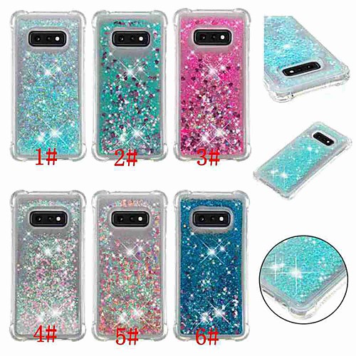 Кейс для Назначение SSamsung Galaxy S9 Plus / S8 Защита от удара / Движущаяся жидкость / Прозрачный Кейс на заднюю панель Сияние и блеск Мягкий ТПУ для S9 / S9 Plus / S8 Plus
Кейс для Назначение SSamsung Galaxy S9 Plus / S8 Защита от удара / Движущаяся жидкость / Прозрачный Кейс на заднюю панель Сияние и блеск Мягкий ТПУ для S9 / S9 Plus / S8 Plus