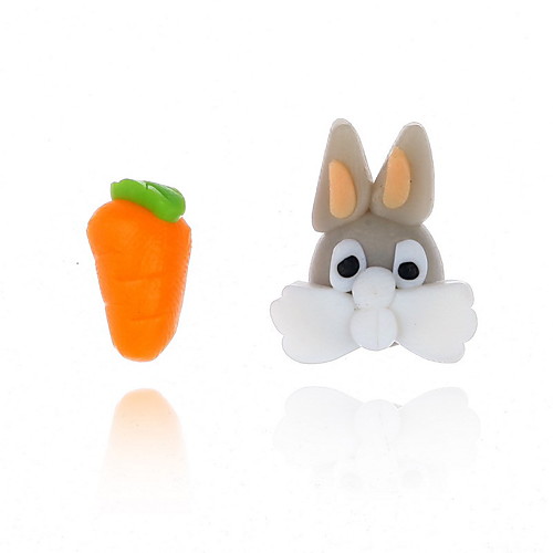 Жен. Серьги Непарные серьги Серьги Rabbit Животный принт Морковь Симпатичные Стиль Для детей Бижутерия Оранжевый Назначение Свидание 1 пара
Жен. Серьги Непарные серьги Серьги Rabbit Животный принт Морковь Симпатичные Стиль Для детей Бижутерия Оранжевый Назначение Свидание 1 пара