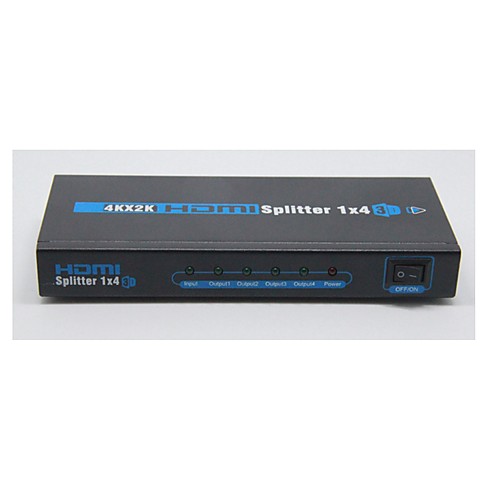 HDMI 1.4 дистрибьютор, HDMI 1.4 к HDMI 1.4 дистрибьютор Female - Female 2.5 Гб / сек.
HDMI 1.4 дистрибьютор, HDMI 1.4 к HDMI 1.4 дистрибьютор Female - Female 2.5 Гб / сек.