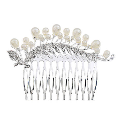 Alloy Hair Accessory with Metal 1 pc Wedding / Special Occasion Headpiece
Alloy Hair Accessory with Metal 1 pc Wedding / Special Occasion Headpiece