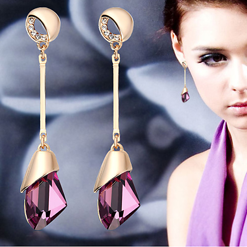 Women's Burgundy Long Drop Earrings Imitation Diamond Earrings Luxury Jewelry Green / Blue / Royal Blue For Wedding Party Engagement Going out Work 1 Pair
Women's Burgundy Long Drop Earrings Imitation Diamond Earrings Luxury Jewelry Green / Blue / Royal Blue For Wedding Party Engagement Going out Work 1 Pair