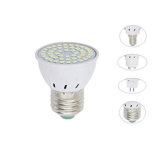 

5 W Точечное LED освещение 500 lm E14 GU10 MR16 48 Светодиодные бусины SMD 2835 Декоративная Тёплый белый Холодный белый 220-240 V, 1шт