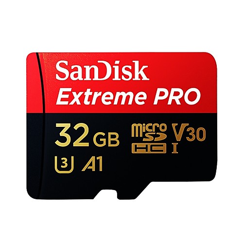 

SanDisk 32 Гб Карточка TF Micro SD карты карта памяти Class10 / V30 Extreme Pro A1 U3 4K