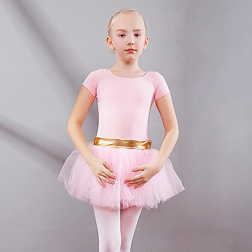 Kids' Dancewear / Ballet Dresses Girls' Training / Performance Cotton / Mesh Ruching / Split Joint Short Sleeve Natural Dress
Kids' Dancewear / Ballet Dresses Girls' Training / Performance Cotton / Mesh Ruching / Split Joint Short Sleeve Natural Dress
