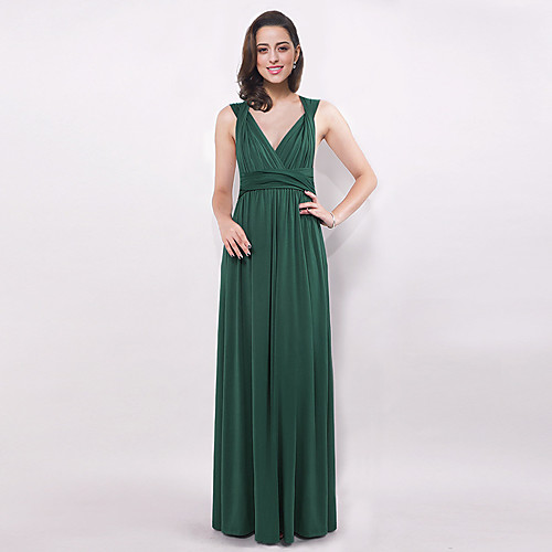 A-Line Straps Floor Length Silk Bridesmaid Dress with Pleats by LAN TING Express
A-Line Straps Floor Length Silk Bridesmaid Dress with Pleats by LAN TING Express
