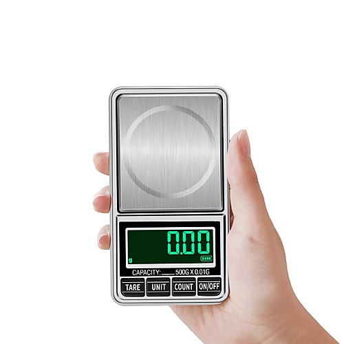 500g/0.1g Высокое разрешение Портативные Автоматическое выключение Цифровые ювелирные шкалы Для офиса и преподавания Семейная жизнь Кухня ежедневно
500g/0.1g Высокое разрешение Портативные Автоматическое выключение Цифровые ювелирные шкалы Для офиса и преподавания Семейная жизнь Кухня ежедневно