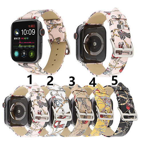 

Ремешок для часов для Apple Watch Series 4/3/2/1 Apple Классическая застежка Натуральная кожа Повязка на запястье