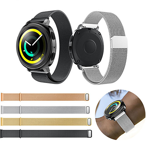 Ремешок для часов для Gear Sport Samsung Galaxy Спортивный ремешок / Миланский ремешок Нержавеющая сталь Повязка на запястье
Ремешок для часов для Gear Sport Samsung Galaxy Спортивный ремешок / Миланский ремешок Нержавеющая сталь Повязка на запястье