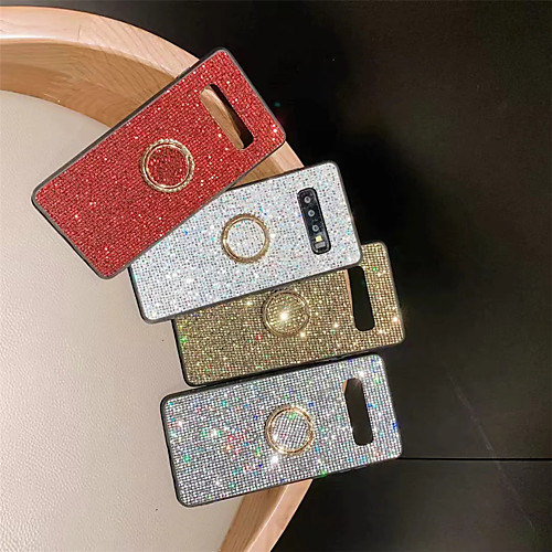 Case For Samsung Galaxy Galaxy S10 Plus / Galaxy S10 E Rhinestone / Ring Holder Back Cover Solid Colored Soft TPU for S9 / S9 Plus / S8 Plus
Case For Samsung Galaxy Galaxy S10 Plus / Galaxy S10 E Rhinestone / Ring Holder Back Cover Solid Colored Soft TPU for S9 / S9 Plus / S8 Plus