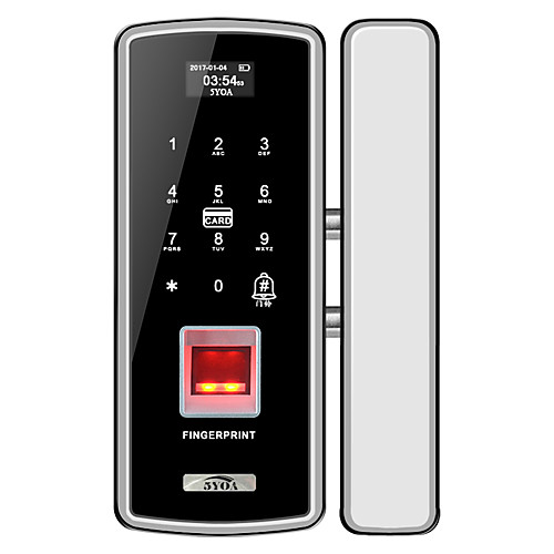 5YOA Silver-FPLock01 Замок / Пароль / Набор систем контроля доступа RFID / Низкое напоминание о батарее / Записать запрос отпечаток пальца / пароль / Удостоверение личности Дома / квартира / Для школы
5YOA Silver-FPLock01 Замок / Пароль / Набор систем контроля доступа RFID / Низкое напоминание о батарее / Записать запрос отпечаток пальца / пароль / Удостоверение личности Дома / квартира / Для школы