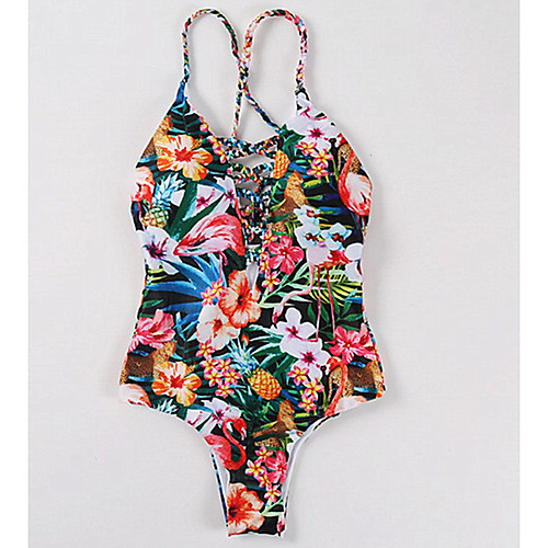 Women's Basic Rainbow Cheeky One-piece Swimwear - Geometric Print M L XL Rainbow
Women's Basic Rainbow Cheeky One-piece Swimwear - Geometric Print M L XL Rainbow