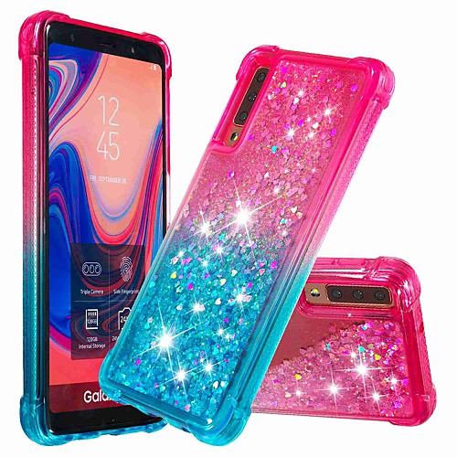 Кейс для Назначение SSamsung Galaxy А7 (2018) / Galaxy A10 (2019) Защита от удара / Движущаяся жидкость Кейс на заднюю панель Сияние и блеск / Градиент цвета Мягкий ТПУ для Galaxy A7(2018) / Galaxy
Кейс для Назначение SSamsung Galaxy А7 (2018) / Galaxy A10 (2019) Защита от удара / Движущаяся жидкость Кейс на заднюю панель Сияние и блеск / Градиент цвета Мягкий ТПУ для Galaxy A7(2018) / Galaxy