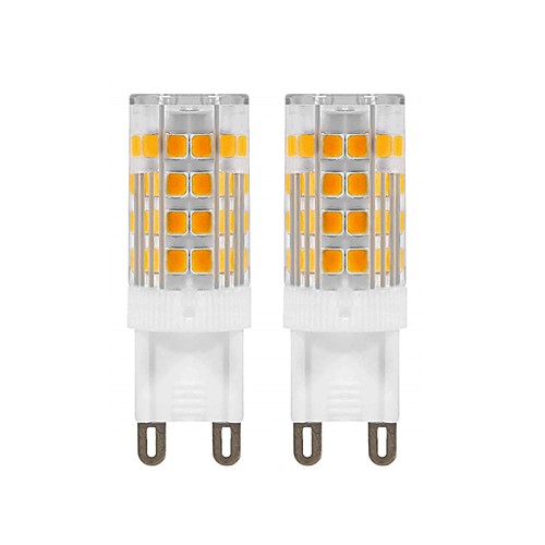 2pcs 5 W Двухштырьковые LED лампы 420 lm G9 T 52 Светодиодные бусины SMD 2835 Декоративная Тёплый белый 220 V 110 V
2pcs 5 W Двухштырьковые LED лампы 420 lm G9 T 52 Светодиодные бусины SMD 2835 Декоративная Тёплый белый 220 V 110 V