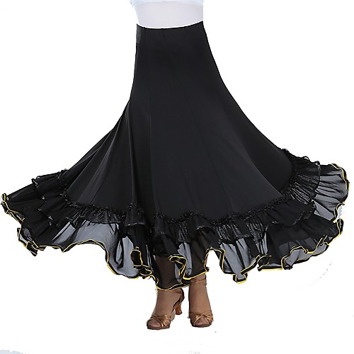 Ballroom Dance Bottoms Women's Training / Performance Mesh / Terylene Sashes / Ribbons / Split Joint / Gore Natural Skirts
Ballroom Dance Bottoms Women's Training / Performance Mesh / Terylene Sashes / Ribbons / Split Joint / Gore Natural Skirts