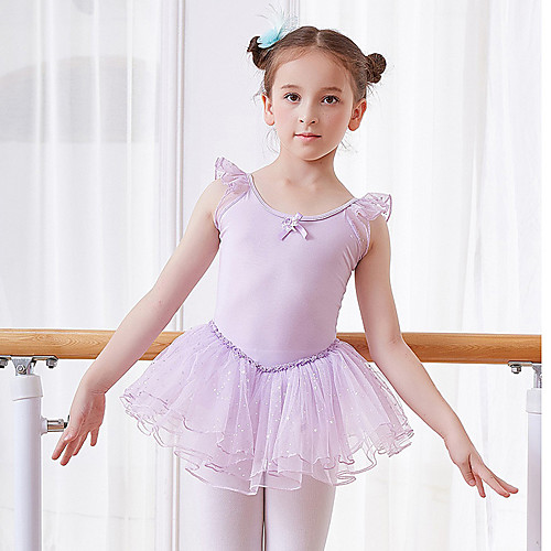 Kids' Dancewear / Ballet Dresses Girls' Training / Performance Cotton / Elastane Bow(s) / Lace / Ruching Sleeveless Natural Dress
Kids' Dancewear / Ballet Dresses Girls' Training / Performance Cotton / Elastane Bow(s) / Lace / Ruching Sleeveless Natural Dress