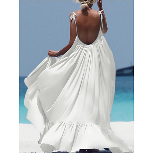 Women's Maxi Swing Sundress Ruffle Strappy Strap Spring White Black XL XXL XXXL
Women's Maxi Swing Sundress Ruffle Strappy Strap Spring White Black XL XXL XXXL
