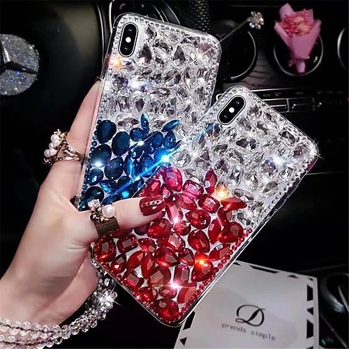 Кейс для Назначение Apple iPhone XR / iPhone XS Max Стразы Кейс на заднюю панель Градиент цвета Твердый ТПУ для iPhone XS / iPhone XR / iPhone XS Max
Кейс для Назначение Apple iPhone XR / iPhone XS Max Стразы Кейс на заднюю панель Градиент цвета Твердый ТПУ для iPhone XS / iPhone XR / iPhone XS Max